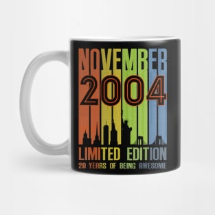 November 2004 20 Years Of Being Awesome Limited Edition Mug